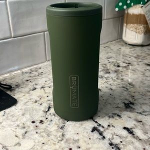 Brumate Slim Coozie, Olive Drab (OD) Green fits Michelin ultra/skinny cans